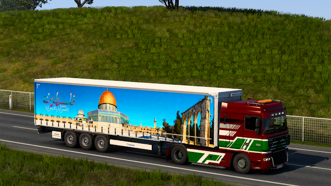 ETS2 1.40 Skin By El Moh Gamer Palestine Trailer