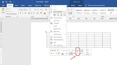 3 Cara Membuat Tabel di Microsoft Word