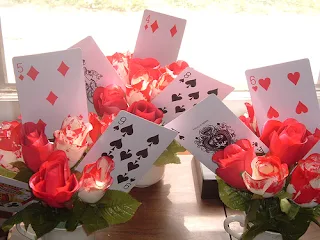 Black and Red Deck of Cards.