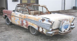 1957 Chevrolet Bel Air Convertible Project Car