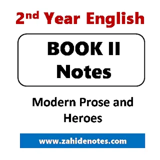 2nd year English book II Notes Heroes