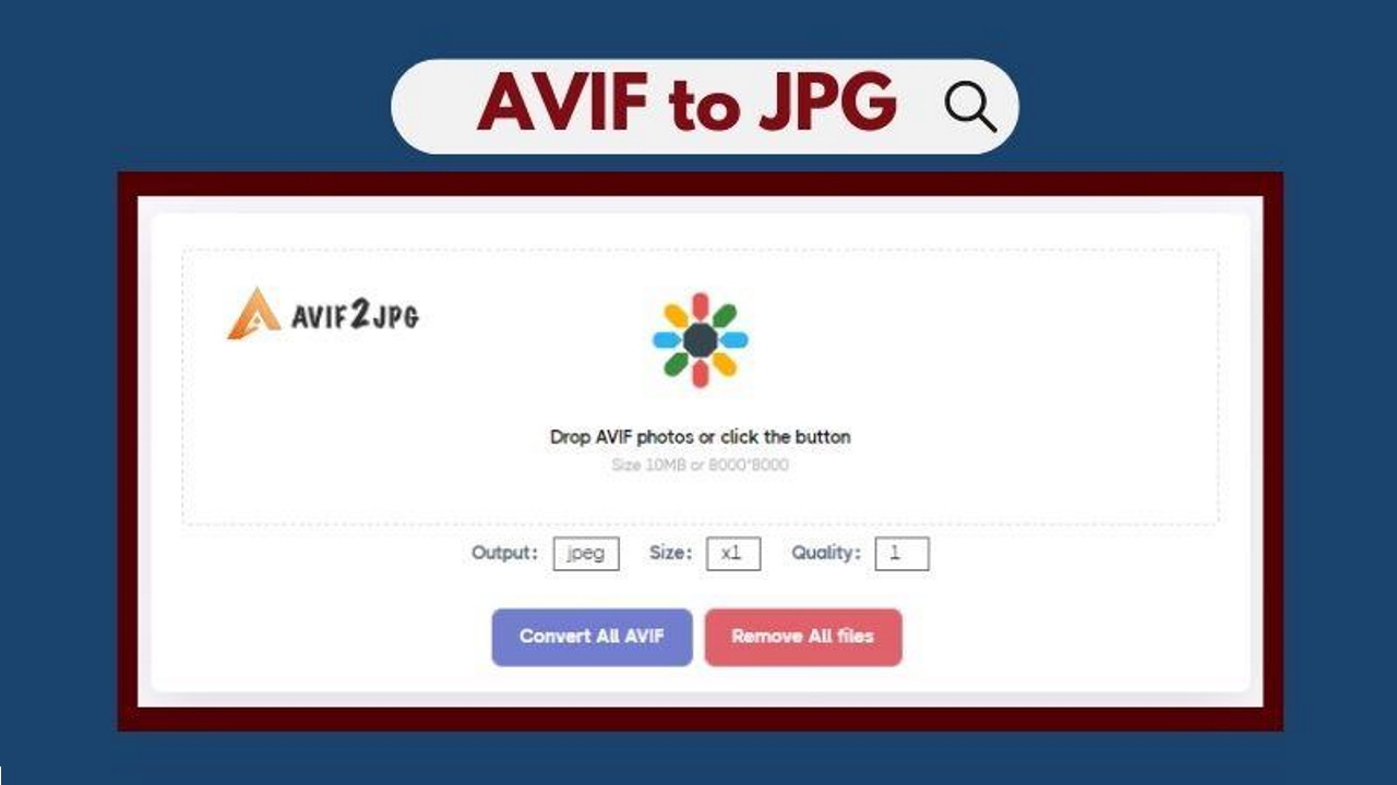 How to Convert AVIF to JPG?