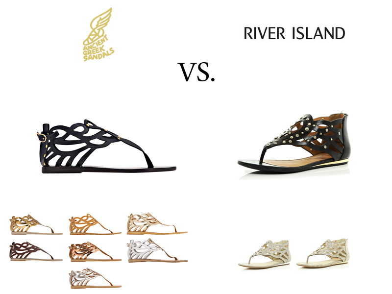 ... : Steal It!: Ancient Greek Sandals vs. River Island (and Forever 21