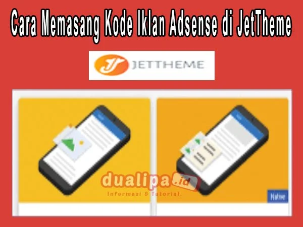 Cara Gps Kode Iklan Adsense di JetTheme