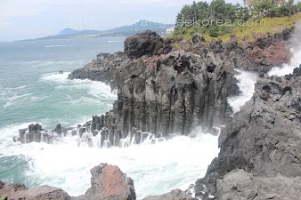Jusangjeolli Cliff (주상절리) is Nature’s Masterpiece of Jeju
