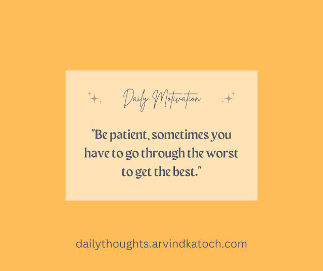 Patient,best,worst,daily thought,