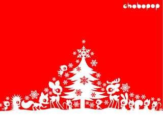 Free Red Christmas Wallpaper