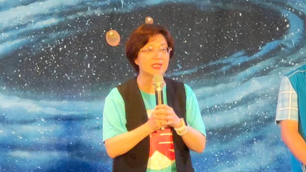 ▲彰化縣長王惠美出席與大家同樂。 （彰化縣文化局提供）