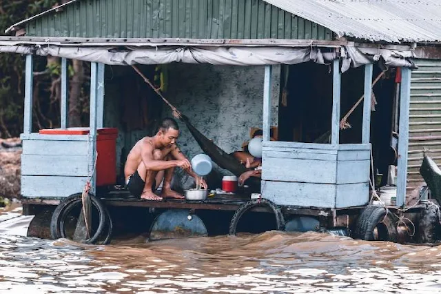 Una inundación que podría evitarse con el sistema de alerta temprana mundial