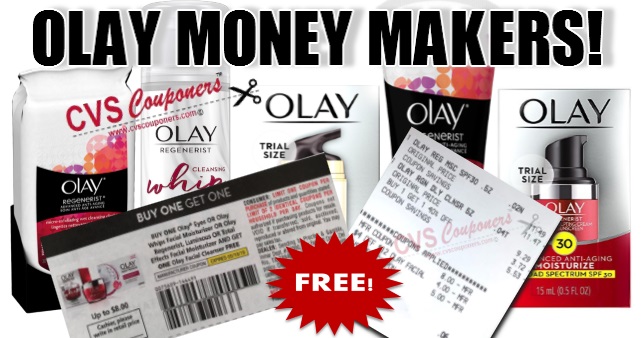 HUGE OLAY CVS MONEY MAKERS!  