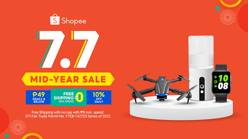 Shopee shares the 7 top picks on 7.7 Mid-Year Sale