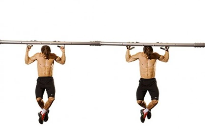 Behind neck pull-up