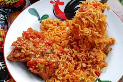 Mie Goreng Geprek Ini Bikin Ketagihan !, 3 Resep Mie Goreng Ayam Geprek Sederhana.