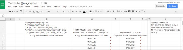 screenshot of Sheets formulas; see bottom of post.