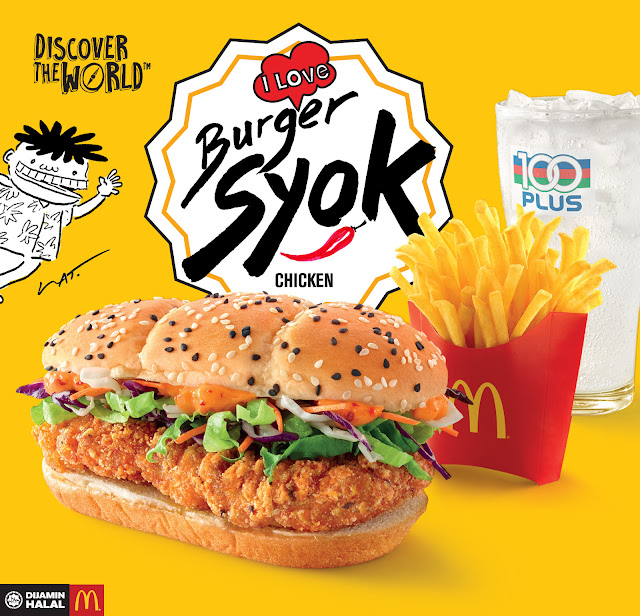 Burger Syok dari Mcdonalds Malaysia