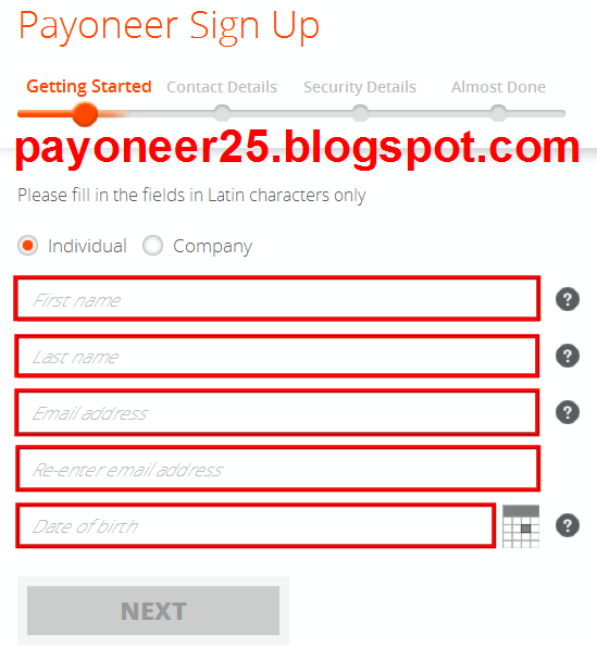 Payoneer Sign Up, Payoneer, Payoneer 25$ Bonus, Payoneer Fees, Payoneer Master Card