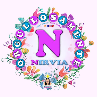 Nombre Nirvia - Carteles para mujeres - Día de la mujer