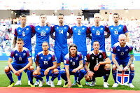 SELECCIÓN DE ISLANDIA - Temporada 2017-18 - Ragnar Sigurdsson, Bodvarsson, Arnason, Saevarsson, Magnusson y Gylfi Sigurdsson; Finnbogason, Gislasson, Bjarnason, Halldorsson y Aron Gunnarsson. SELECCIÓN DE NIGERIA 2 (Musa 2) SELECCIÓN DE ISLANDIA 0. 22/06/2018. XXI Copa Mundial de la FIFA, fase de grupos, Grupo D, jornada 2ª. Volgogrado, Rusia, Volgograd Arena.