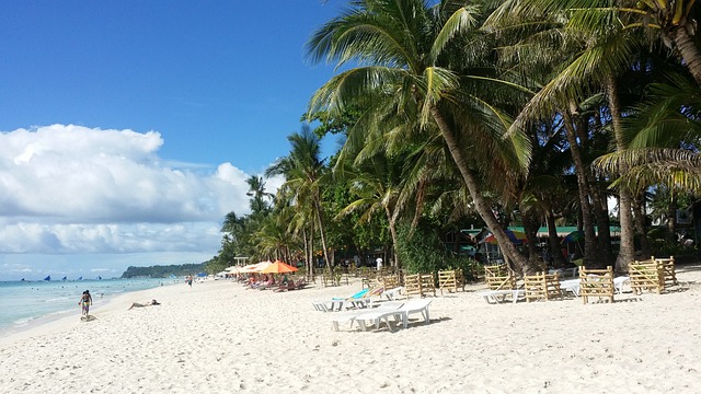 Boracay, Philippines - White-sand beaches.