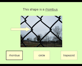 This shape is a rhombus © Katrena