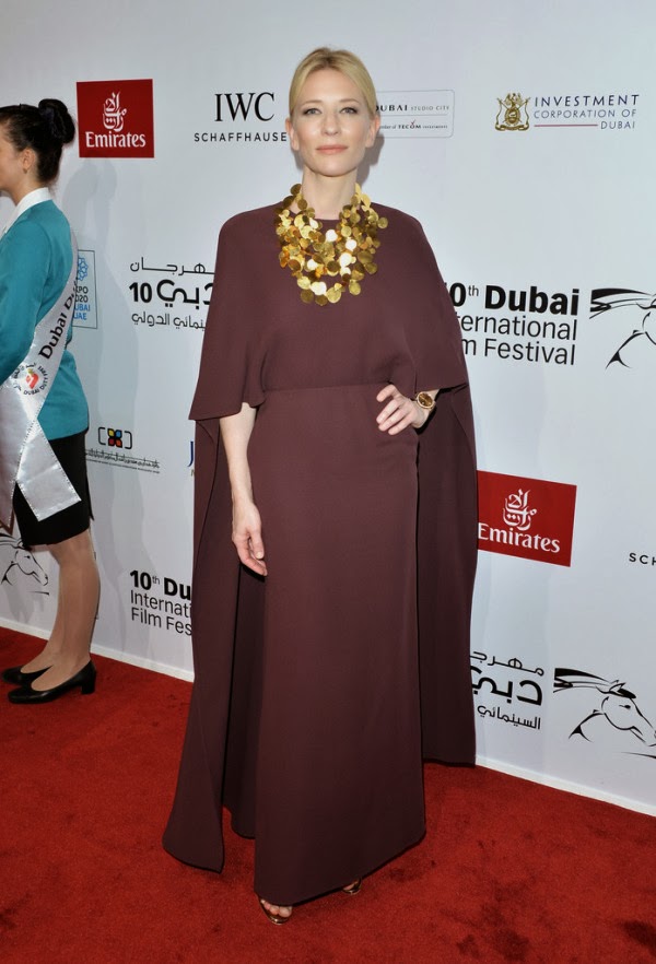 Cate Blanchett in Valentino at Dubai Film Festival Opening 