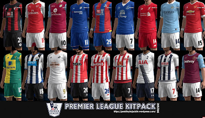 PES 2013 Premier League Kitpack 2015-2016 Volume 3 by Syirojuddin