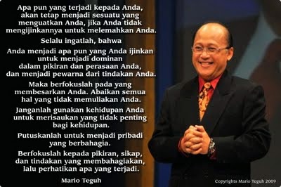 Kata Bersyukur Mario Teguh 2015}