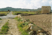 The formation of the Malta Railway in the fields between San Salvatore and . (maltarailwayfields )