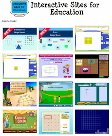  area and perimeter online games for kids
