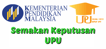 semakan keputusan permohonan kemasukan UPU UA IPG Matrikulasi IPTA