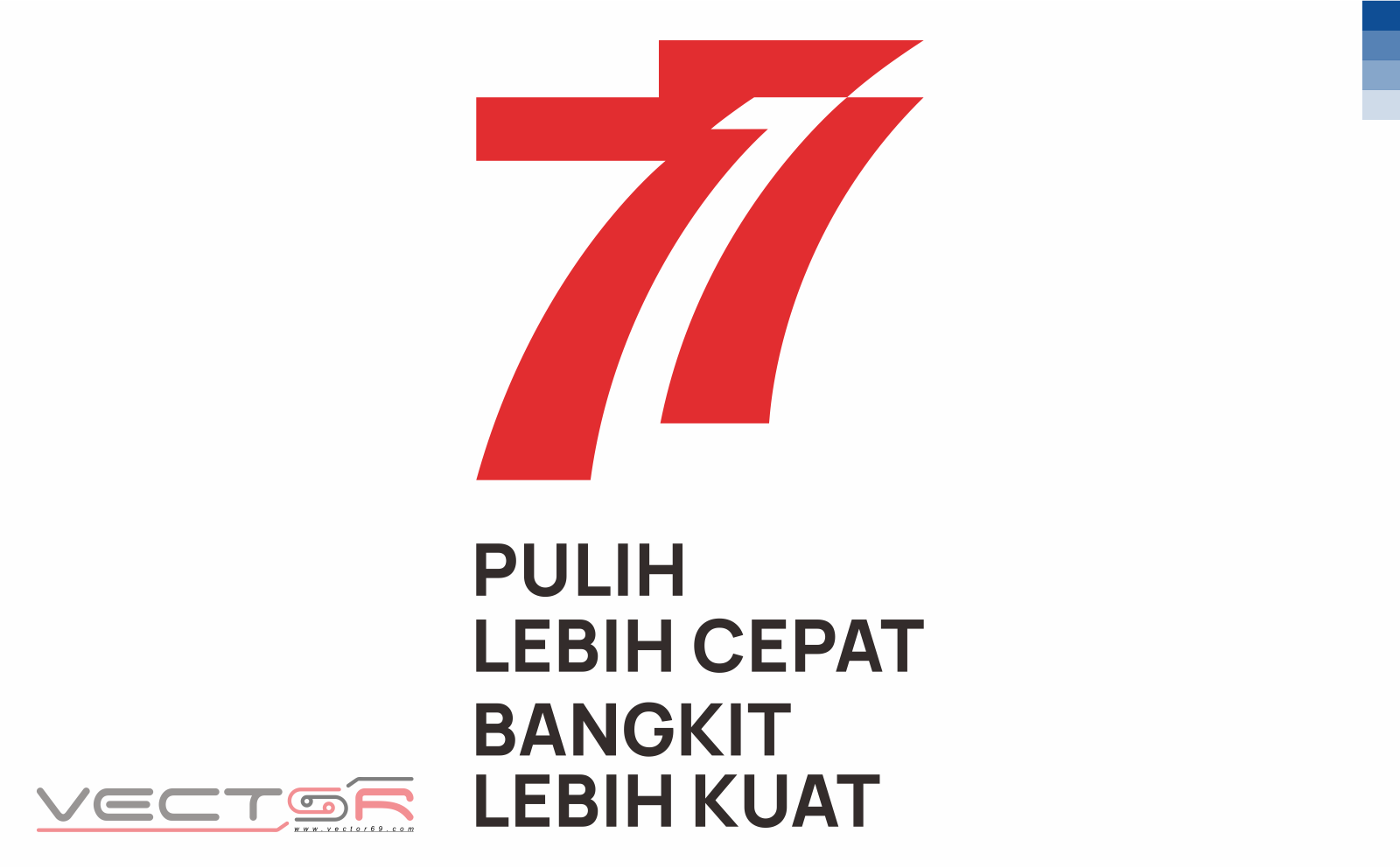 HUT RI ke-77 Kemerdekaan 2022 Logo - Download Vector File Encapsulated PostScript (.EPS)