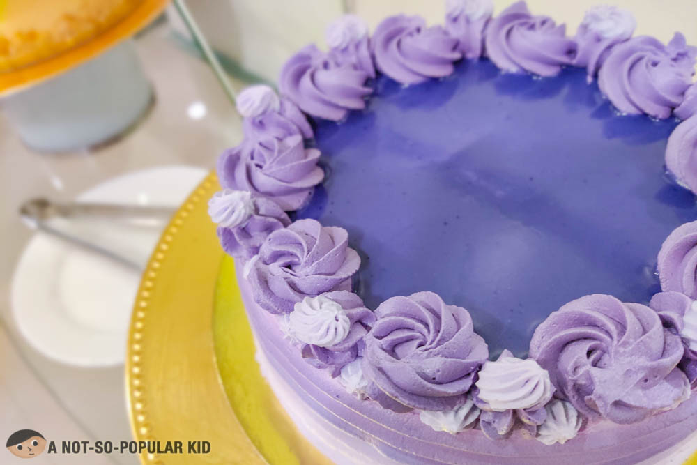 Ube Cake of HorizonCafe, Jinjiang Inn