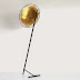 Castor designs gold-foil reflector floor lamp in nod to company's namesake