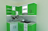 Inspirasi 27+ Gambar Dapur Minimalis Warna Hijau