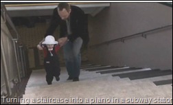 2010_05_21 - Turning a staircase into a piano in a subway station