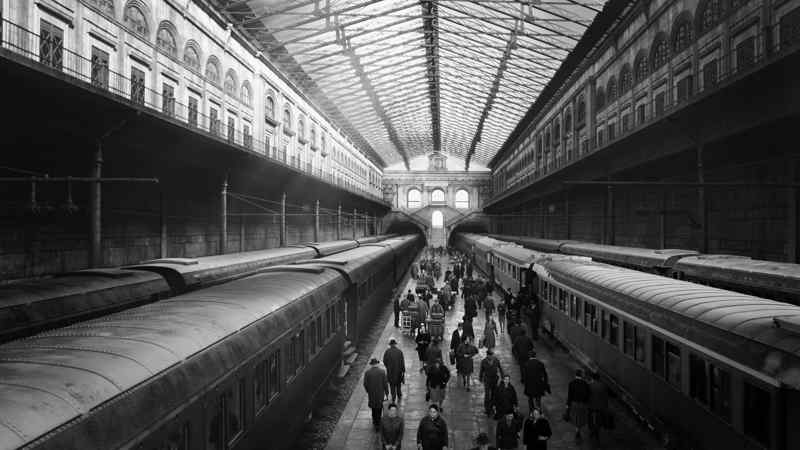 Old Garibaldi Station in Naples