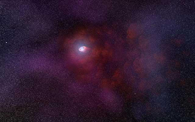  An odd infrared calorie-free emission from a nearby neutron star detected past times NASA For You Information - Hubble uncovers never-before-seen features about a neutron star