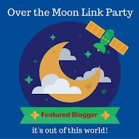 Over The Moon Linky Party. Share NOW. 2 hostesses - 5 features. #linkyparty #OTM #eclecticredbarn #overthemoon