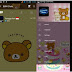 BBM MOD Rilakkuma APK New Versi 2.10.0.35 Terbaru Gratis Desain By Aki Kondo