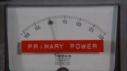 Gif of the amp maxing out analog dials from Back To the Future movie