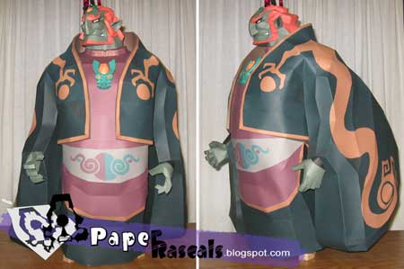 The Wind Waker Ganondorf Papercraft