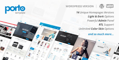 Porto Responsive eCommerce WordPress Theme Free [Version 2.5.4]