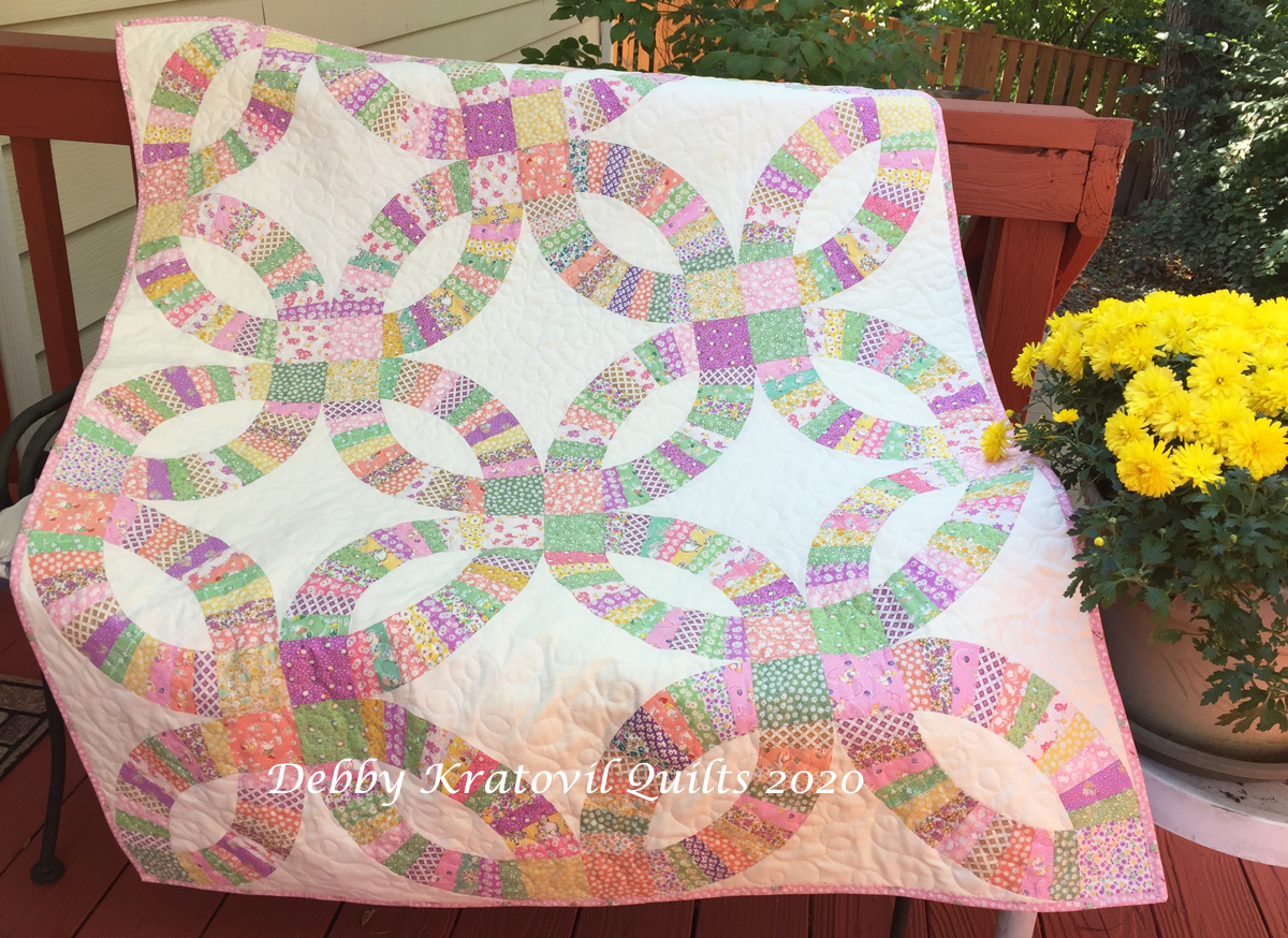 Antique Double Wedding Ring Quilt - A Quilting Life