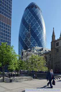 foto da torre de Londres The Gherkin  