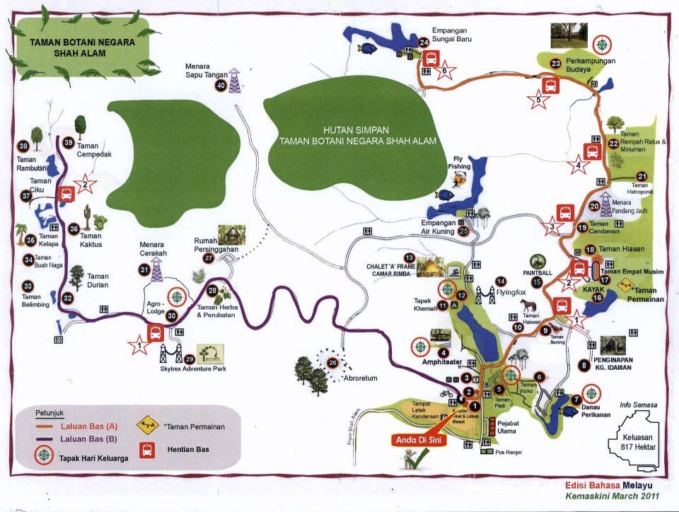 AL The One: Taman Botani Negara Shah Alam : Apa Yang ...