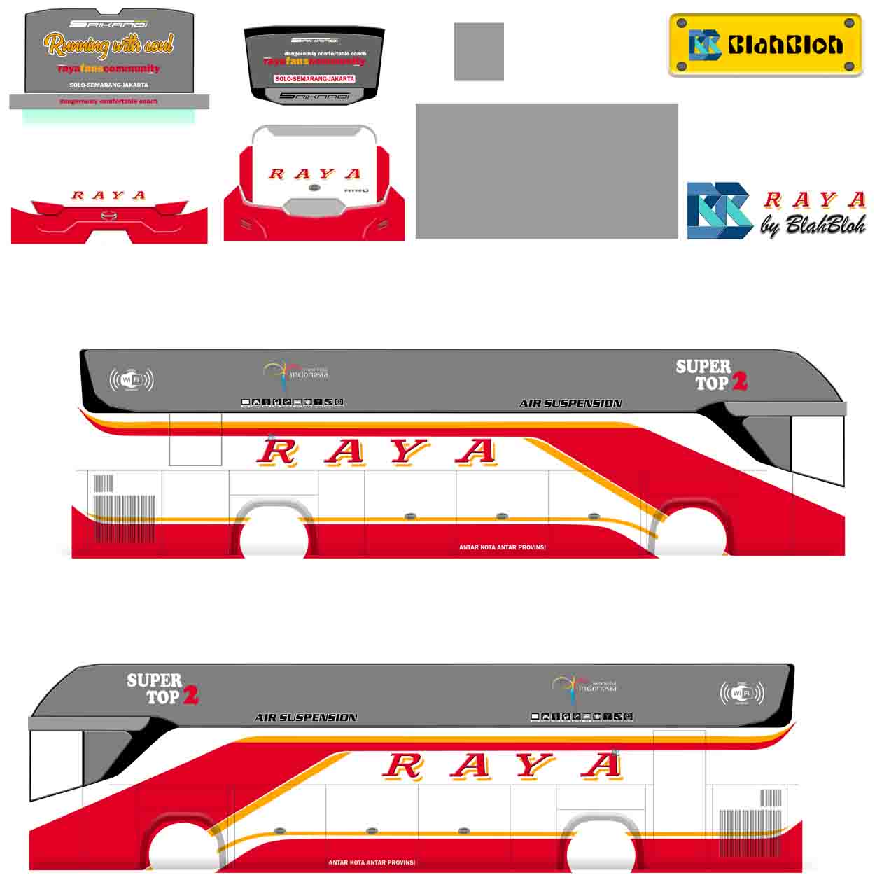 livery bussir srikandi shd raya