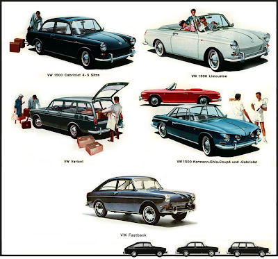 VW Type 3 19611969 type 3 19591960 prototypes