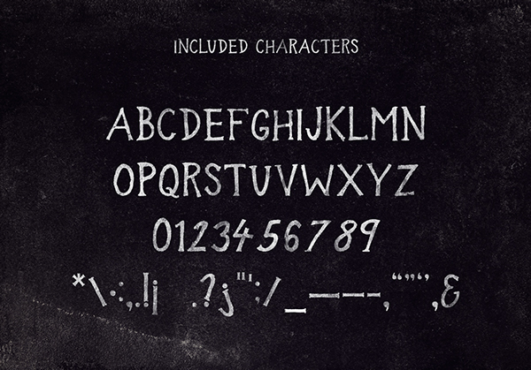 Font Terbaru Untuk Desain Grafis - In the Wood Font Letters