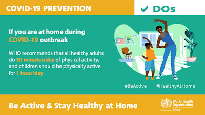 be active and stay healthy
