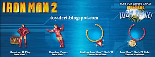 Burger King Iron Man 2 Toy Promotion - 4 of 8 Toys